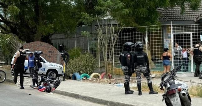Ataque armado en Manta: hombre resulta herido frente a una guardería