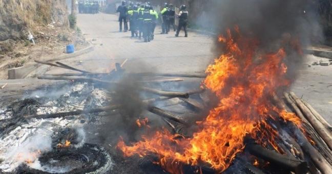 Trece días de paro nacional en Ecuador: vías cerradas este sábado
