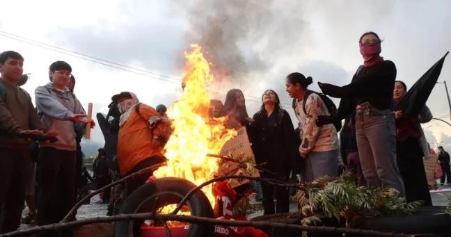 Décimo día de paro nacional en Ecuador: cierres viales este miércoles, 1 de octubre
