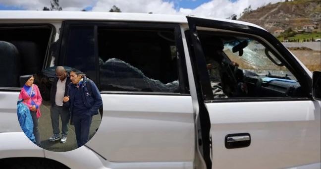 Dejan en libertad a cinco detenidos por ataque a caravana de Noboa