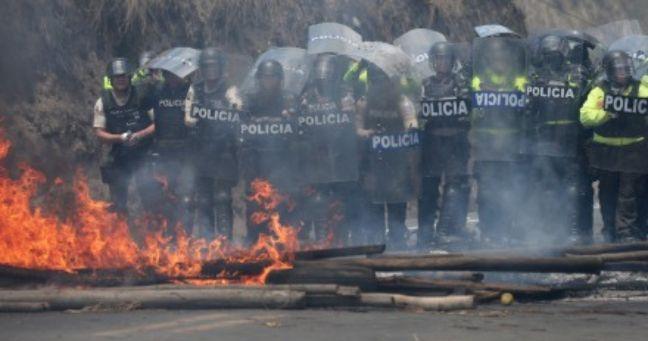 Treinta y un días de paro nacional en Ecuador: vías cerradas este martes, 21 de octubre