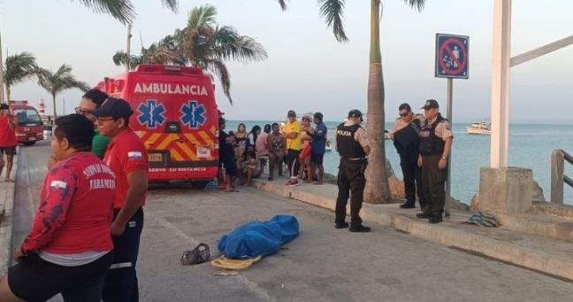 Mujer muere ahogada en playa de Jaramijó, Manabí