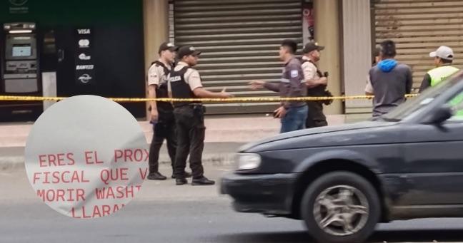 Ataque a Fiscalía de Montecristi: disparos y amenazas