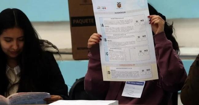 Primeros resultados de la Consulta Popular 2025