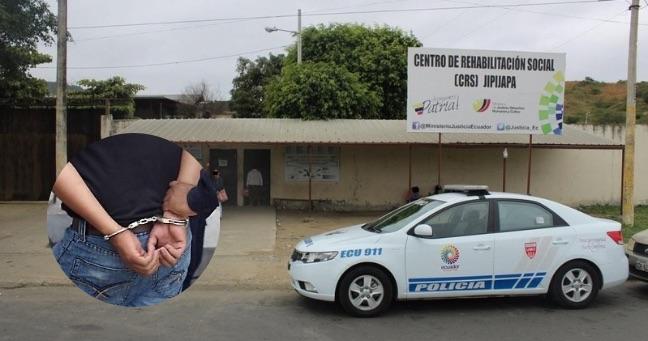 Reo escapa en Manta: custodia queda detenida tras evasión