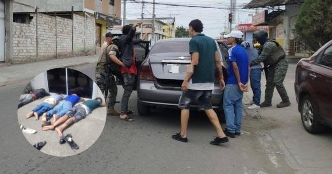 Cuatro personas aprehendidas por presunto secuestro en Manta