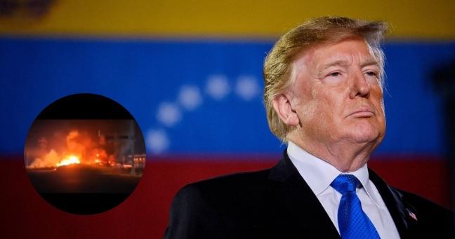 “Destruimos una instalación”: Trump asegura ataque de EE. UU. en Venezuela