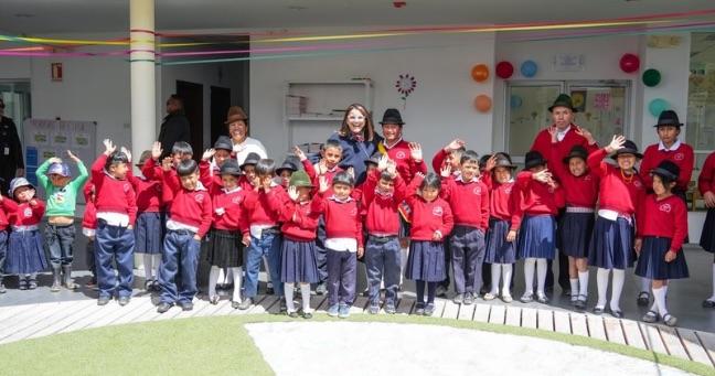 Gobierno entrega infraestructura para educación intercultural en Cotopaxi
