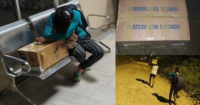 Indignación en Morona Santiago: entregan el cuerpo de una bebé en un cartón