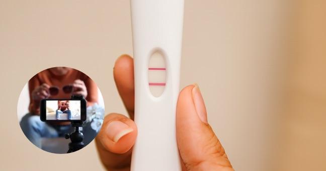 Imagen de la noticia: Influencer denuncia extorsión con prueba de embarazo falsa