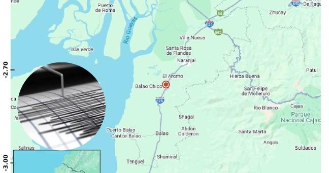Dos temblores se registran en Ecuador este sábado 13 de diciembre