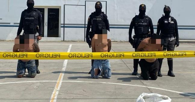 Capturan a presuntos integrantes de “Los Choneros” en Manabí