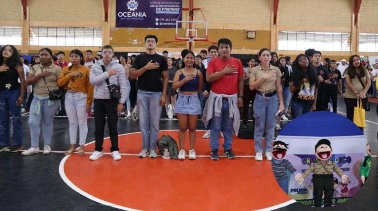 Feria de prevención del reclutamiento de menores reunió a 1.800 estudiantes