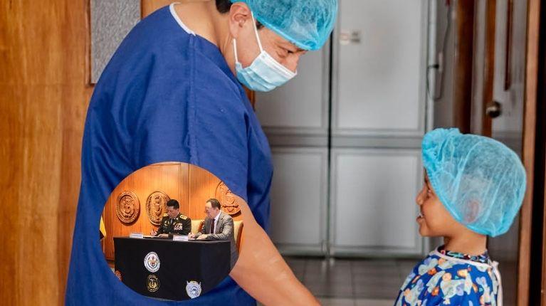 Convenio para que niños y jóvenes con labio fisurado y paladar hendido reciban diagnósticos y cirugías