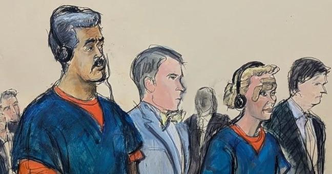 “Soy un hombre inocente”: Maduro enfrenta su primera audiencia en EE. UU.