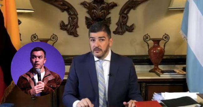 Imagen de la noticia: Álvarez arremete contra Noboa previo a audiencia judicial