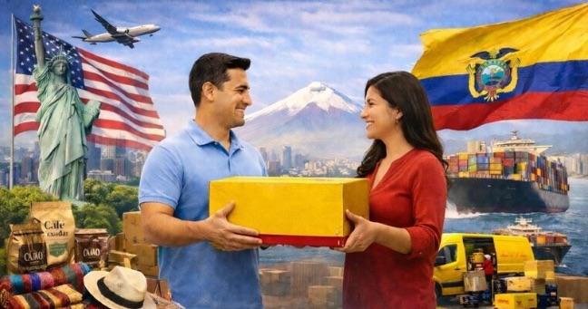 Imagen de la noticia: La logística como puente permanente entre los migrantes ecuatorianos y Estados Unidos