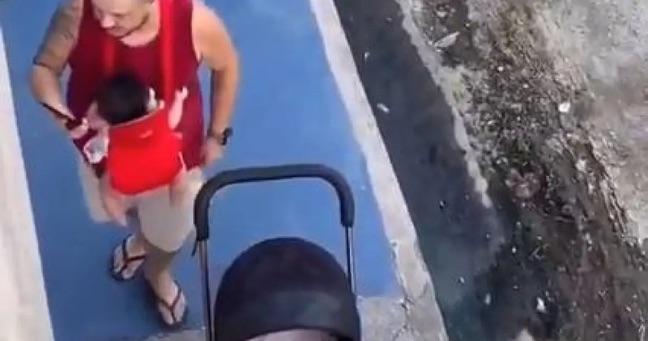 Padre entra en pánico al buscar a su bebé… y lo llevaba en el pecho