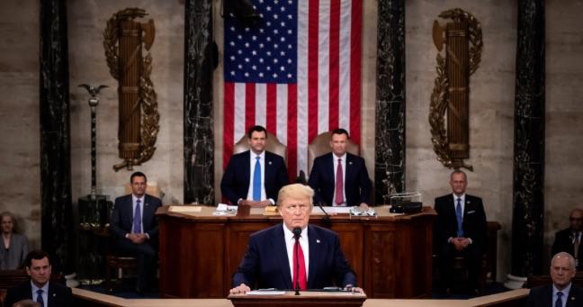 “Esta es la era de oro para Estados Unidos”: mensaje de Trump en el Estado de la Unión