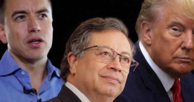 Gustavo Petro habría pedido ayuda a Trump para una “reconciliación” con Noboa: ¿qué dijo el mandatario?