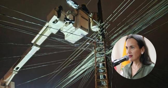 Cortes de luz en Ecuador: esto dice ministra de Energía