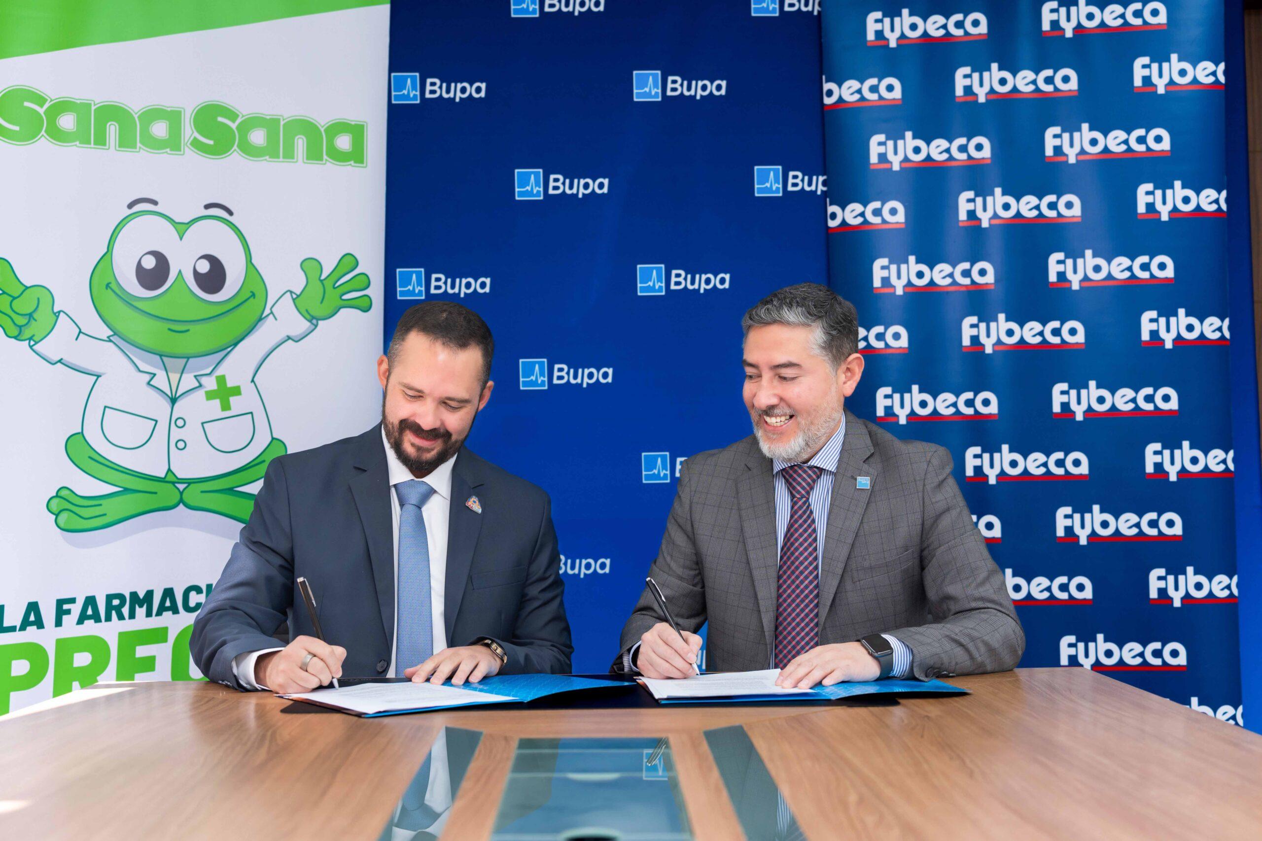 Bupa Ecuador anuncia acuerdo con Fybeca y SanaSana para acceso a medicamentos con copago a nivel nacional