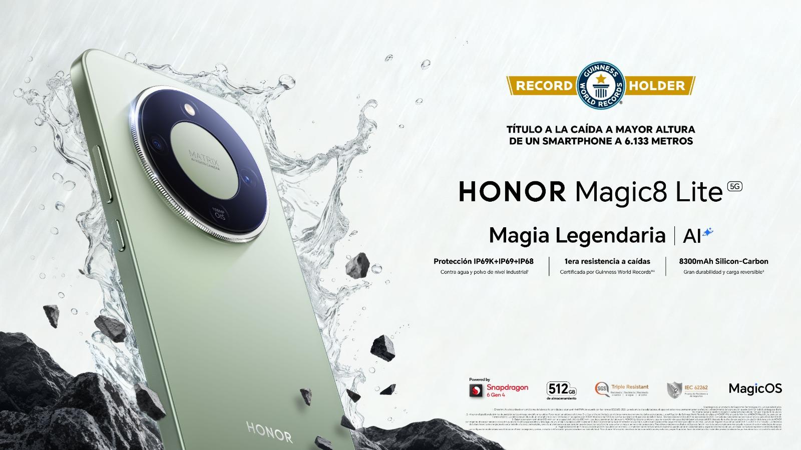 Imagen de la noticia: Adiós a la ansiedad por batería: HONOR Magic8 Lite promete hasta 3 días de autonomía