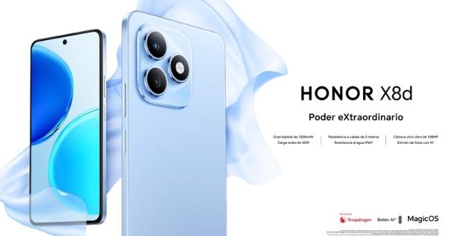 Batería líder y botón inteligente: así es el nuevo HONOR X8d