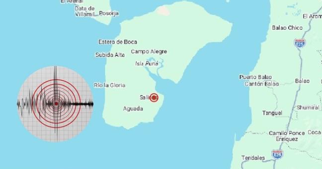 Tres sismos se han registrado este martes 21 de abril en Ecuador