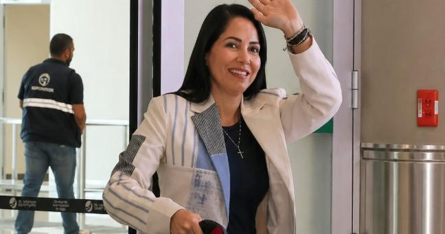 Luisa González arriba a Ecuador y arremete contra Daniel Noboa
