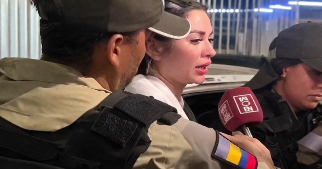 Actriz ecuatoriana Krysthel Chuchuca denuncia agresión y retención tras audiencia