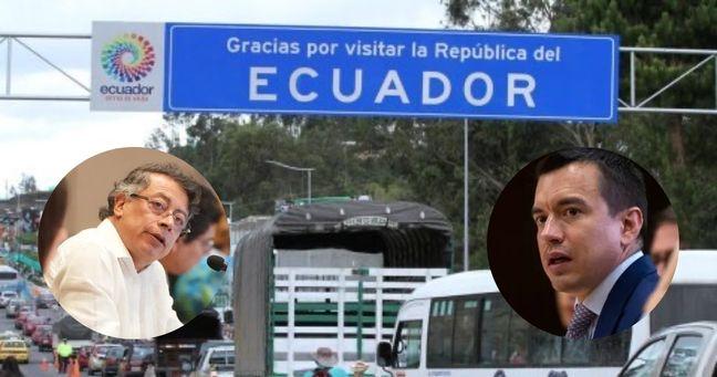 Petro reacciona a aranceles de Ecuador: tensión bilateral crece