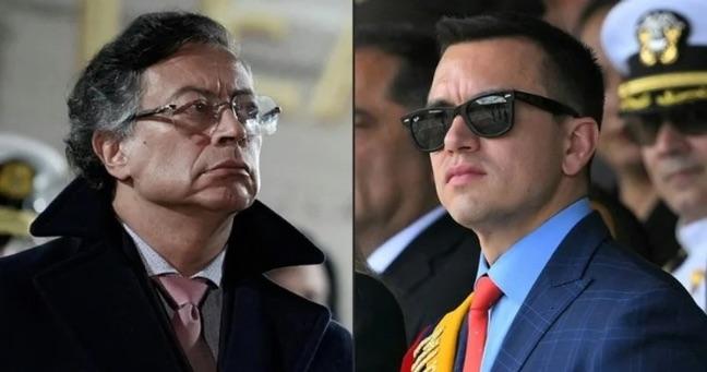 Petro arremete contra Noboa y lo acusa de “entregar la frontera a la mafia”