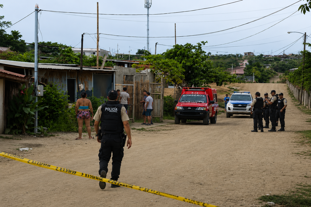 Imagen de la noticia: Ataque armado deja un fallecido y un herido en una vivienda de Montecristi, Manabí