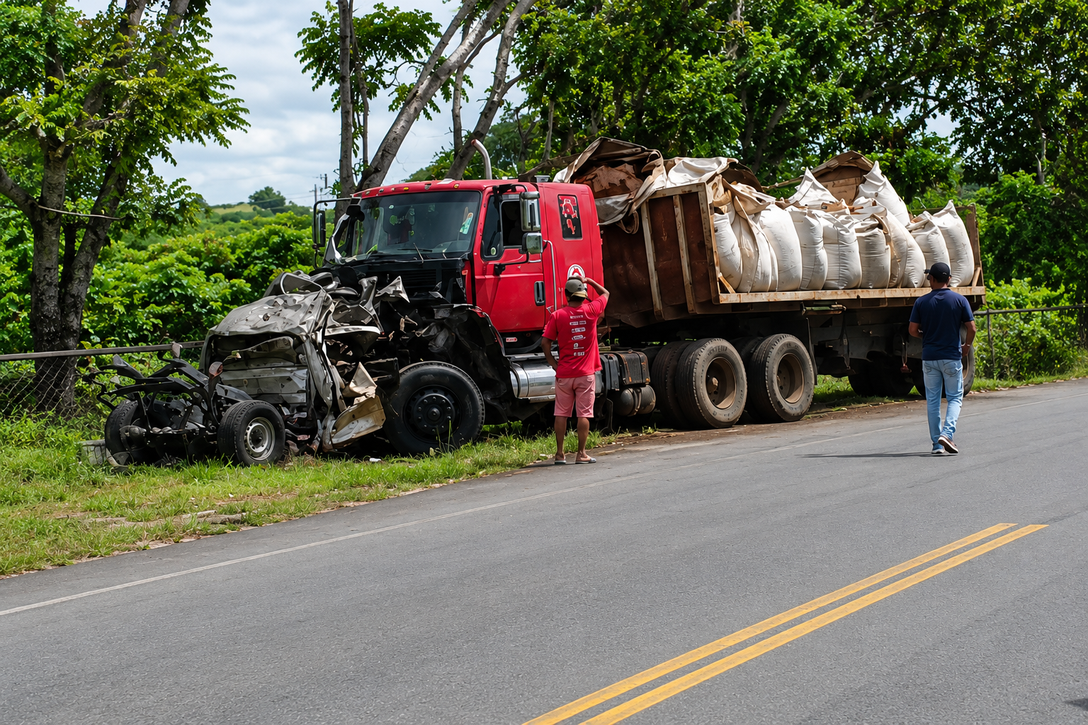 Tragedia en feriado: accidente en vía Guayas-Manabí deja tres fallecidos