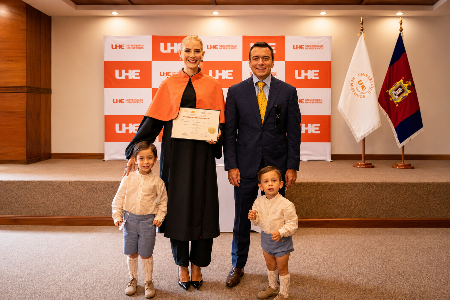 “Obtener mi título universitario siempre fue una meta que soñé cumplir”: Lavinia Valbonesi se gradúa como comunicadora