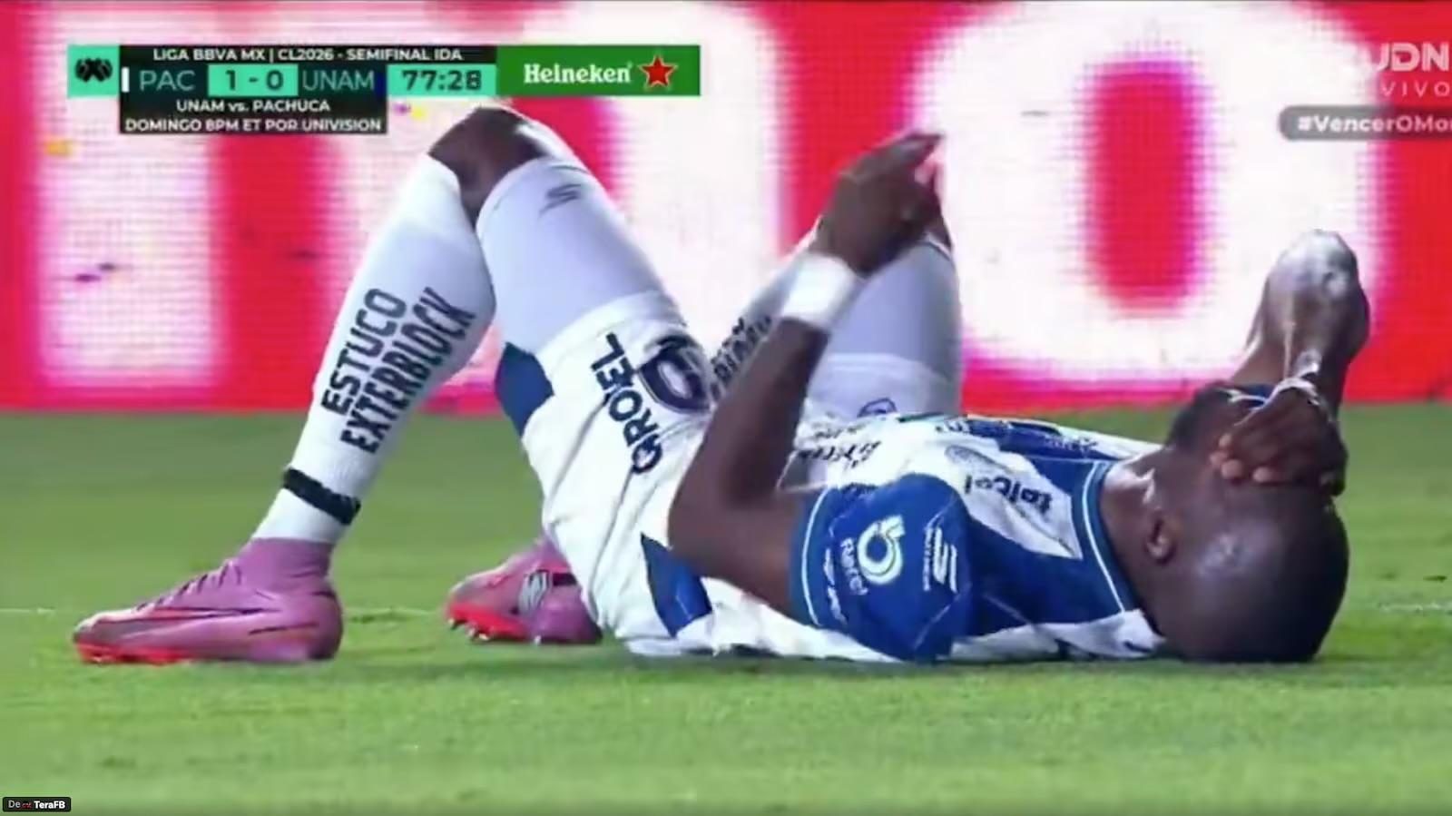 Enner Valencia se lesiona y preocupa a Ecuador