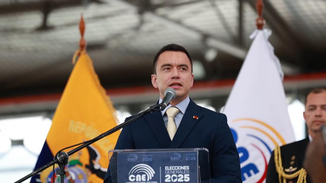 Imagen de la noticia: Daniel Noboa se prepara para dar su Informe a la Nación este domingo 24 de mayo