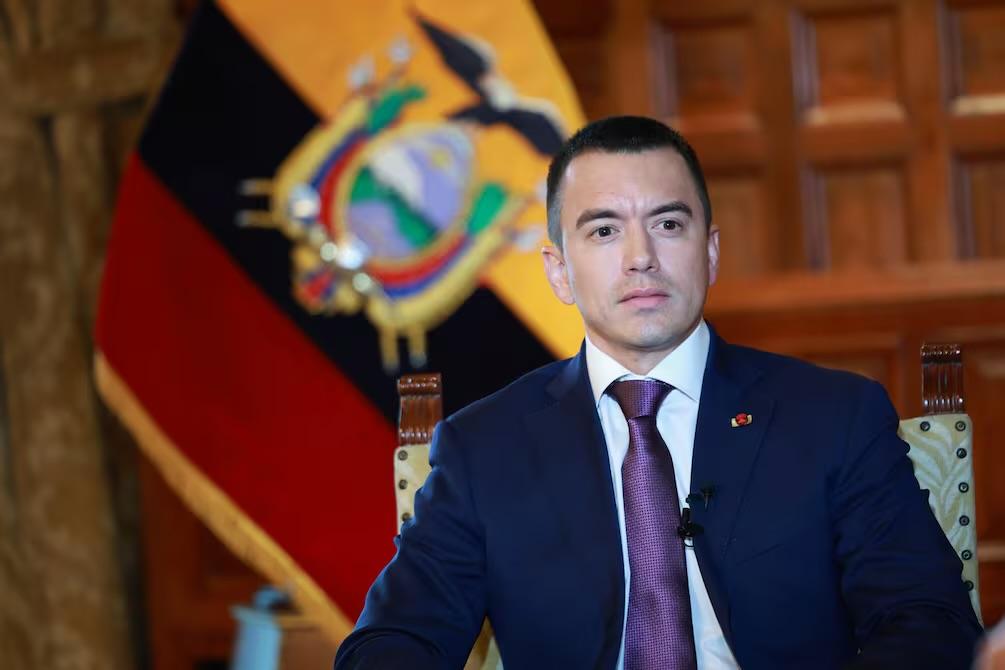 Noboa ordena eliminar tasa de aranceles a Colombia desde el 1 de junio