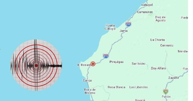 Nuevo sismo se reporta en Ecuador este lunes, 4 de mayo
