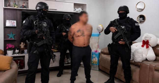 Cae alias “Gordo Paúl”, presunto cabecilla de Los Lobos en Quito: así fue el operativo
