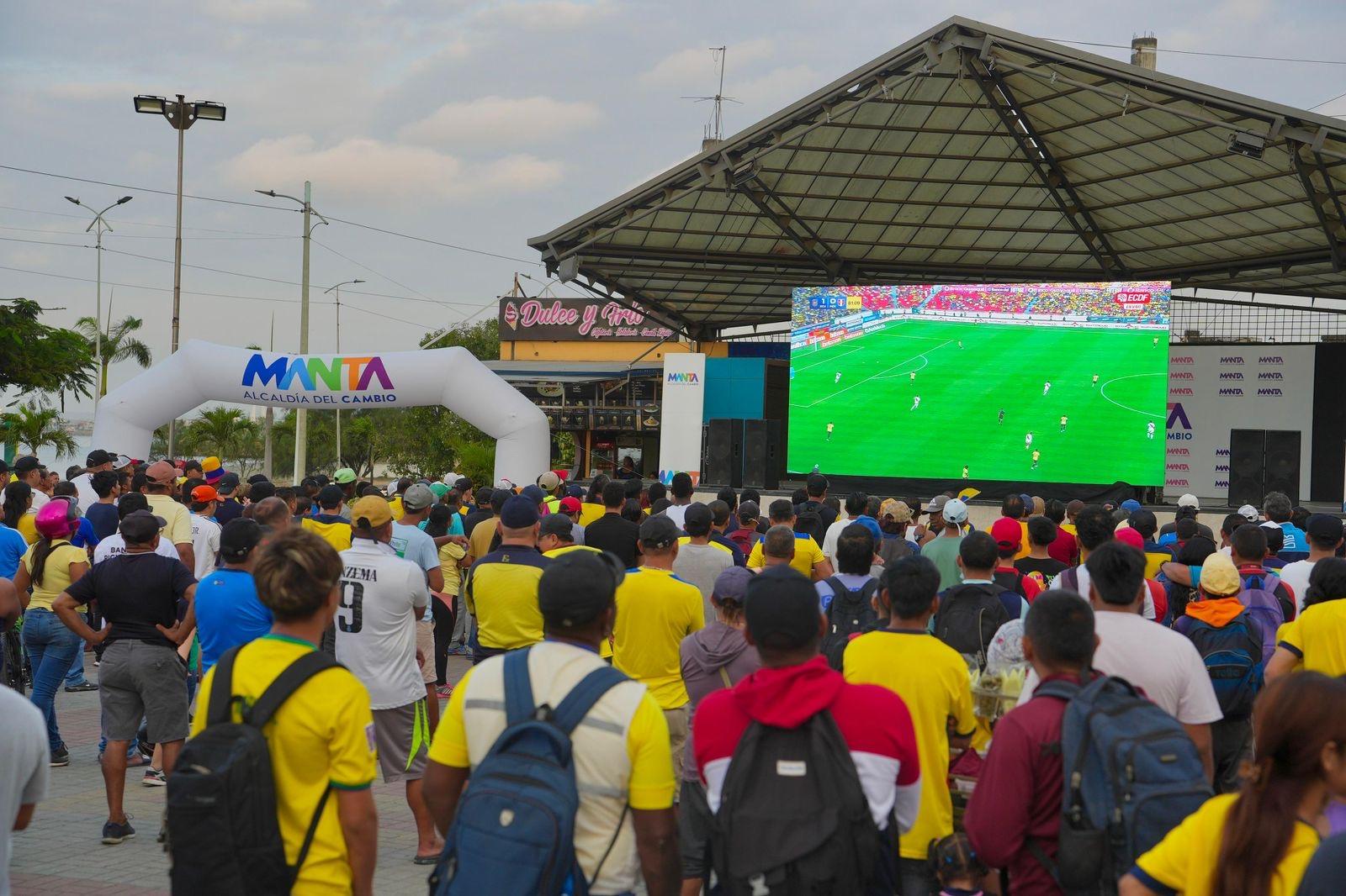 Manta vivirá la fiesta del Mundial 2026: pantalla gigante, premios y actividades gratuitas