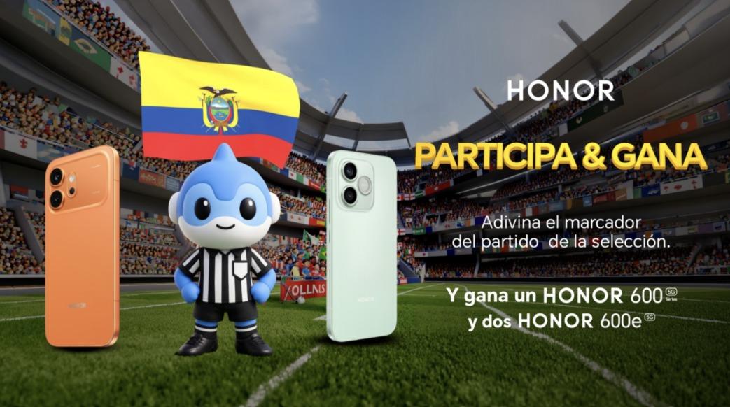 HONOR regalará celulares en cada partido de la selección de Ecuador