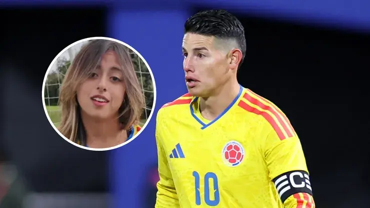 Polémica en Colombia por James Rodríguez y la hija de Petro