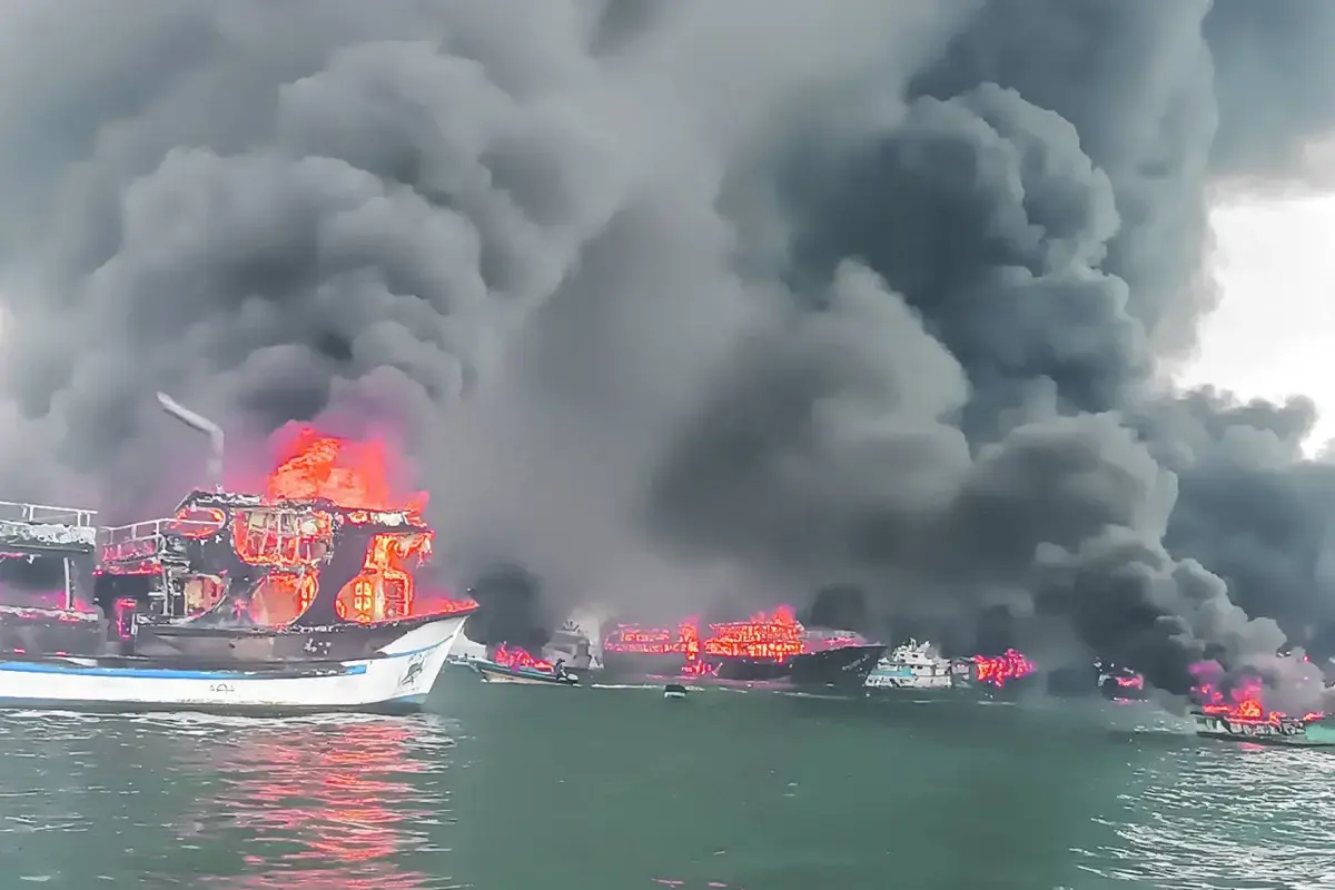 La sombra del narcotráfico reaparece tras incendio en Manta