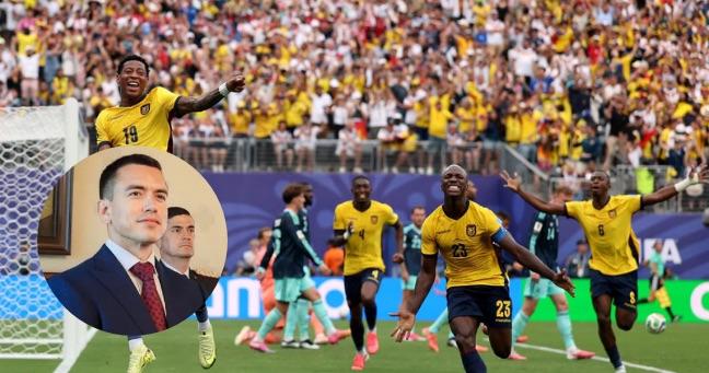 Daniel Noboa decreta feriado nacional tras Ecuador vencer a Alemania en el Mundial 2026