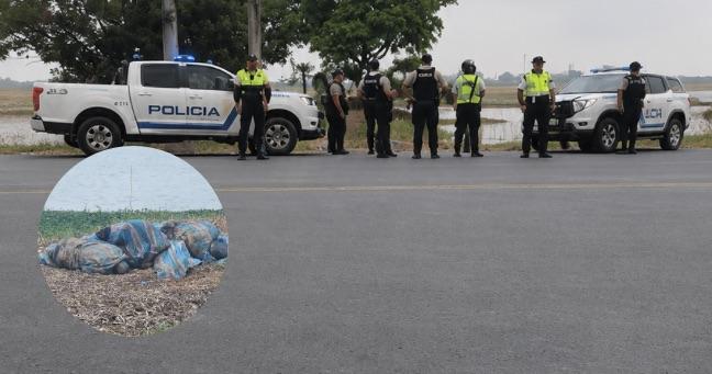 Hallan varios cuerpos en vía Babahoyo-Jujan: esto se conoce