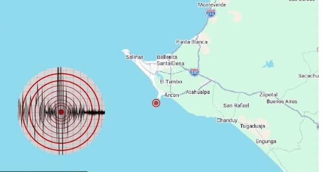 Sismo en Ecuador se registra este martes, 2 de junio