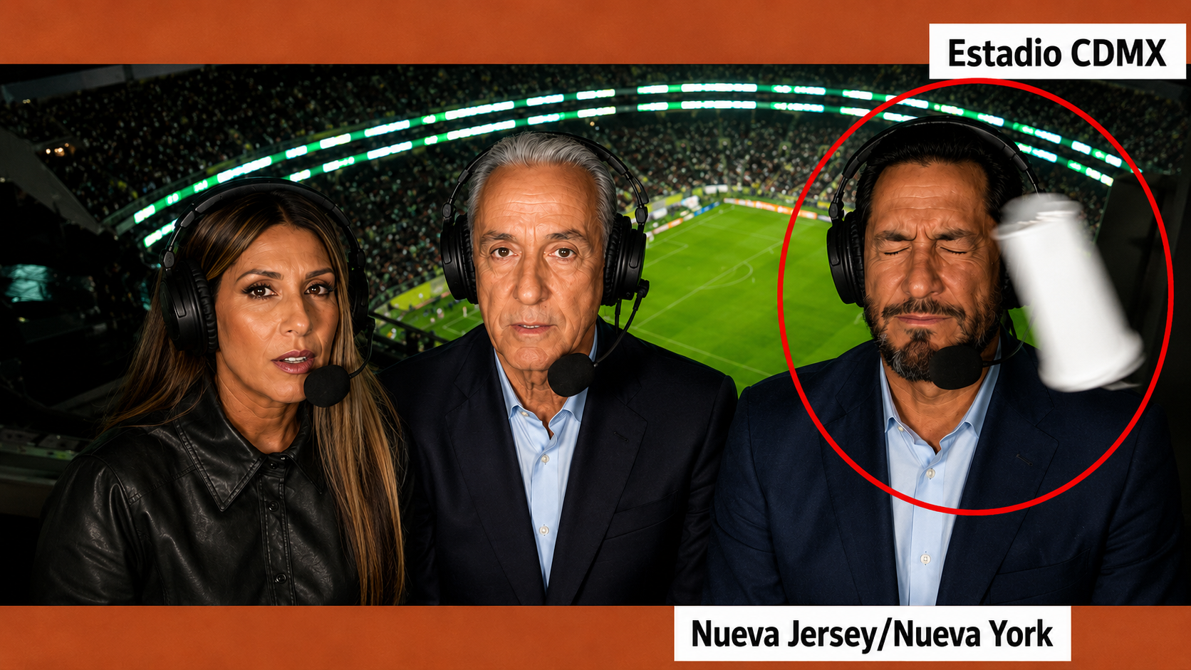 Tensos momentos tras el México vs. Ecuador: periodistas ecuatorianos son agredidos