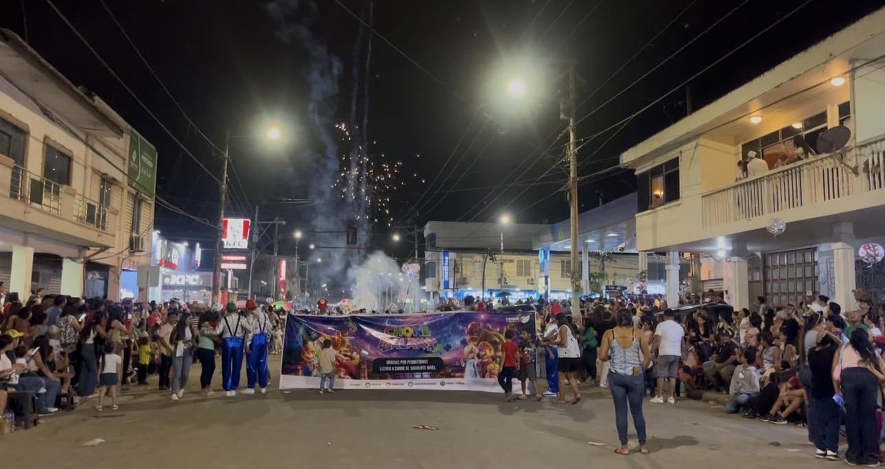 Chone inaugura su centro regenerado y abre sus fiestas por los 132 años de cantonización